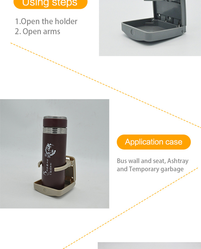 Universal folding style cup holder for electric car tricycle car electric three wheel modified cup holder