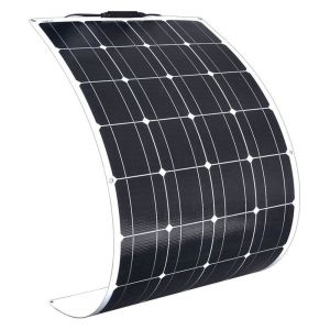 China 156*156 Mono Cell ETFE 100 Watt Curved Solar Panels For Solar Energy Applications on sale