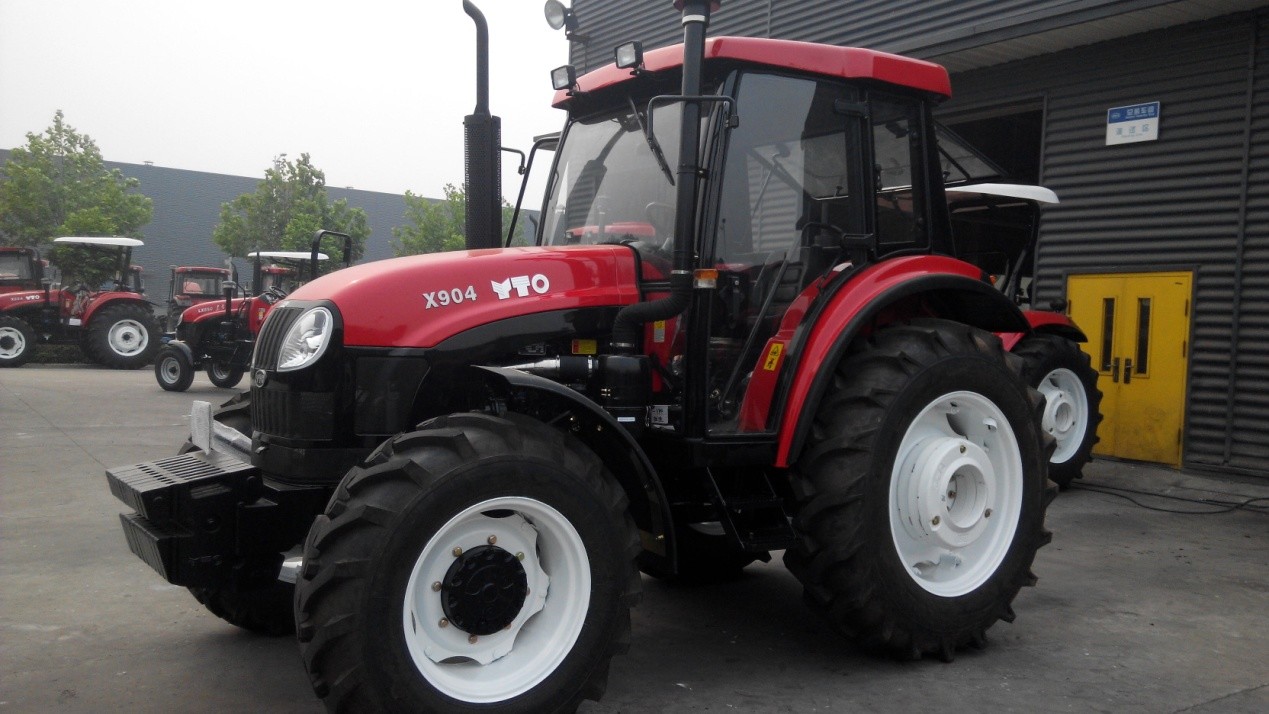 2300r/Min 90hp Power Steering Cylinder Tractor , YTO X904 Tractor