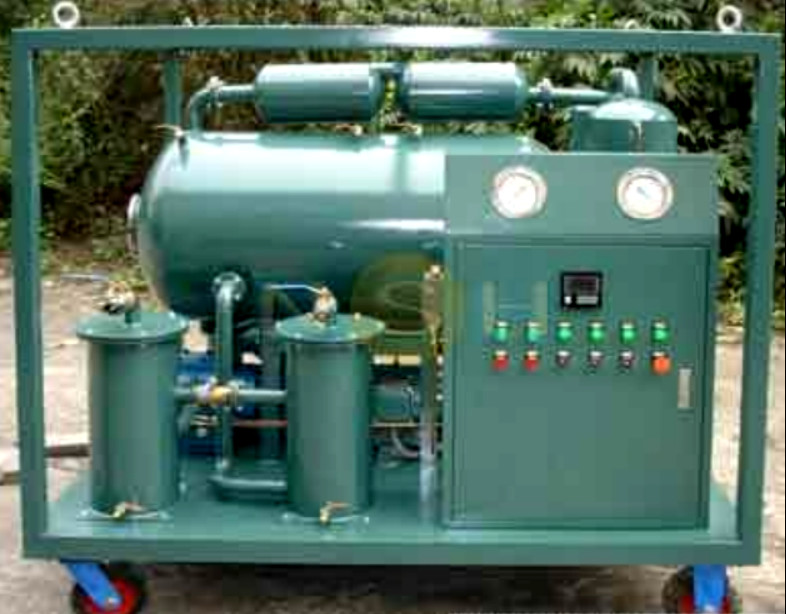 Lightweight Vacuum Transformer Oil Purifier Small Capacity 600 Liters Per Hour 900mm