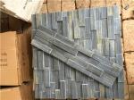 Natural Stone Black Quartzite Ledgestone Mini Panel With Contemporary Looking