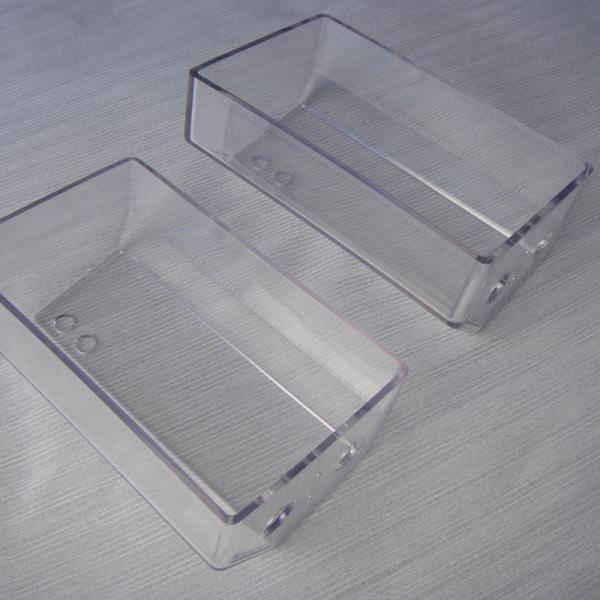  Clear Polycarbonate Custom CNC Milled Parts High Transparency High Precision Manufactures