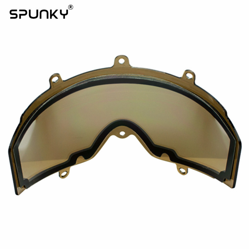 Scctt Thermal  Replacement Goggle Lens Brown and Dark Grey
