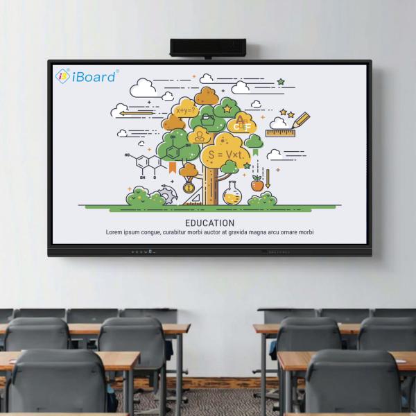 55 65 75 86 Inch 4K LCD Interactive Whiteboard Digital Panel Smart Classroom