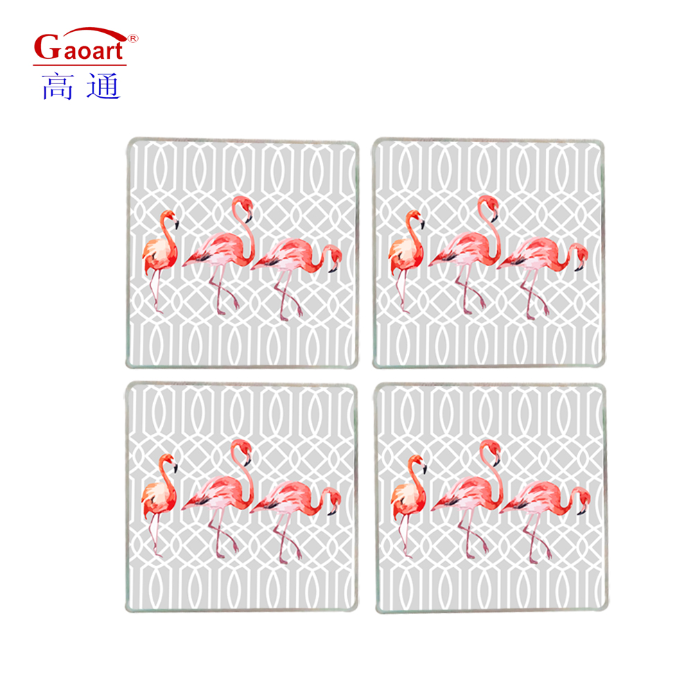 Green Tempered Cutting Board with Handle ALL-Season Table Decoration Accessories Type