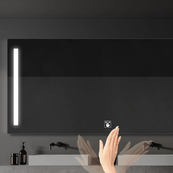 Luxury Hotel Vanity Mirror Waterproof Shatterproof Lighted Bathroom Vanity Mirror