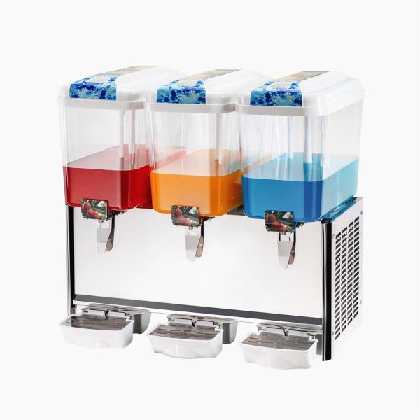 3 tanks beverages dispenser 18liters cold and heat mixing dispenser juice