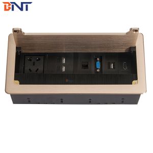 multi function desktop power sockets /conference desk usa power plug with usb