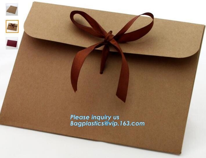 OEM Invitation Black Envelope With Triangle Open, Wholesale Paper Envelope,stamping paper letter envelope and postal car