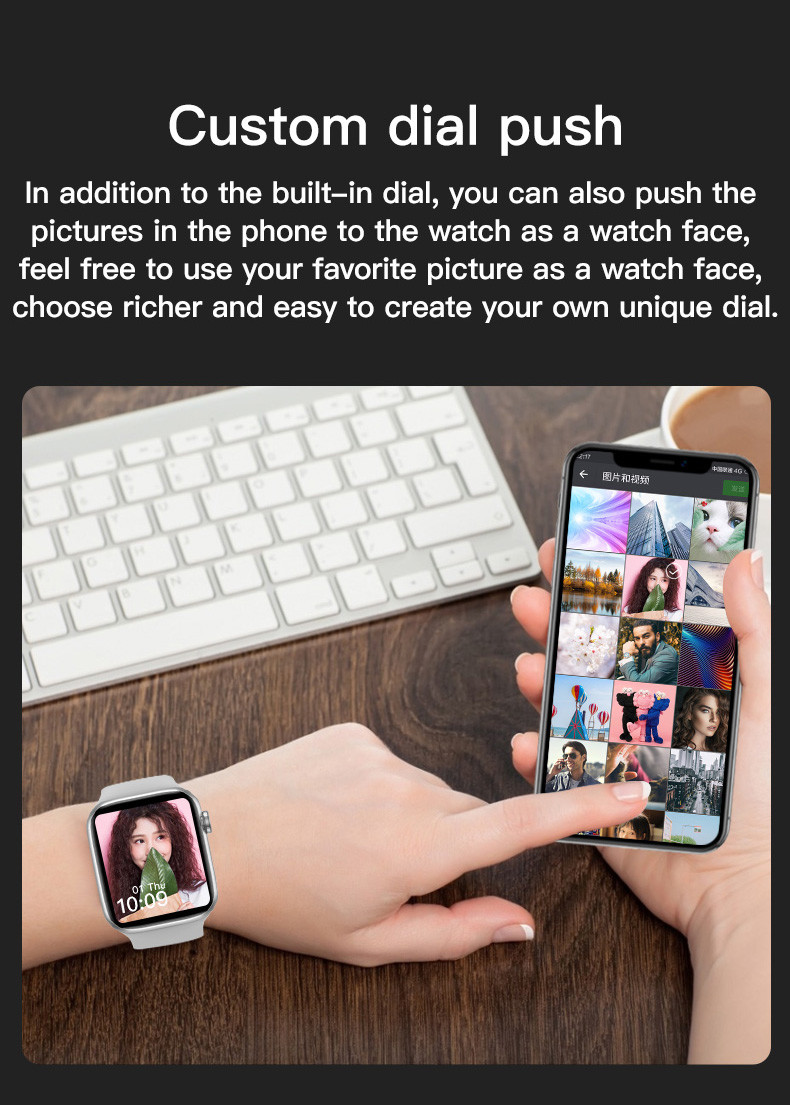 T500+ Plus Weather Forecast Series 6 Smartwatch Bluetooth Call