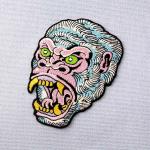 Orangutan Patch Embroidered Animal Patches With Iron On Backing