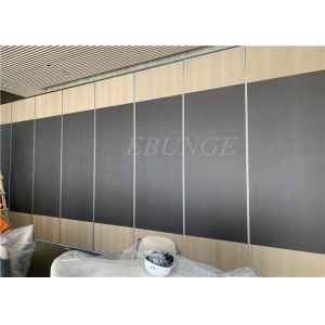 China Top Hanging Operable Panels Room Divider Melamine Partition 65mm Thickness on sale