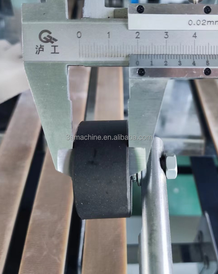 Electric Driven Box Pasting Machine Wheel for Pressing Box Folder Gluer Folding Belt