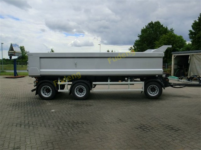 Tipper Draw Bar Trailer For Agricultural Goods , Dumping Trailers With Tow Bar