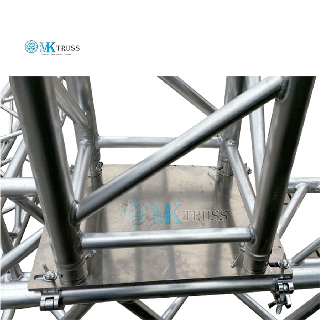 Stable and Versatile Metal Steel Truss Base for Stage Trussing System