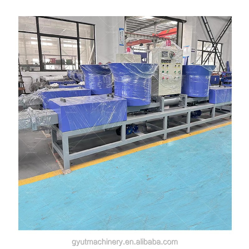 Double-head Wood Pallet Block Machine with Automatic Cut-off Sawdust Block Making Feature