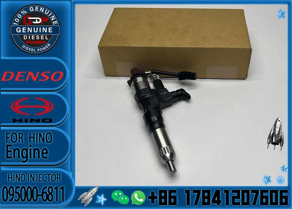 Common Rail Injector Assembly 095000-6352 095000-6351 095000-6353 095000-6811 23670-E0050 23910-1440 For Hino J05E/Hino