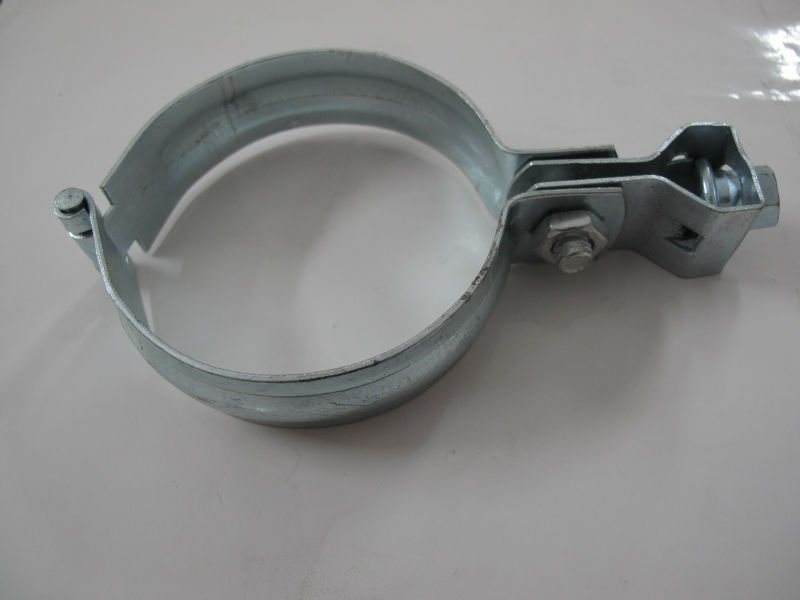 Stainless Steel Pipe Clamps With Rubber Grommet Brackets Strap Support