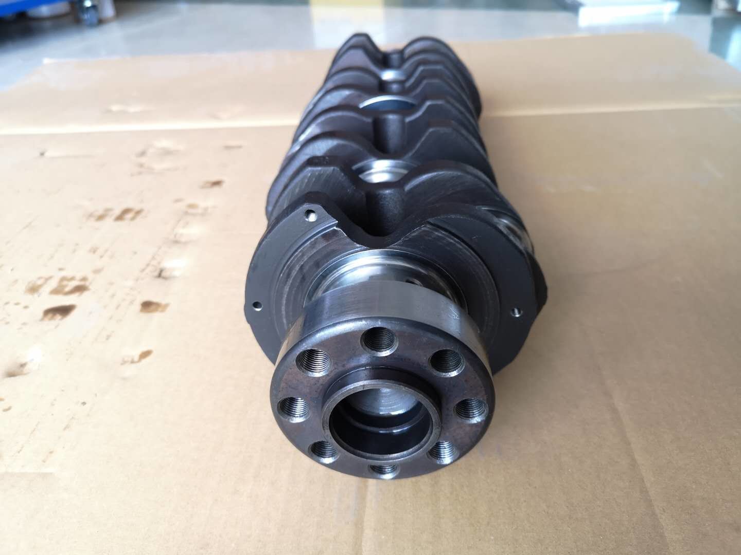 8982735900 Excavator Crankshaft 4JJ1 Engine ZAX120-5A ZAX160-5A Tier 4 Stage 3 Model Flange Plate