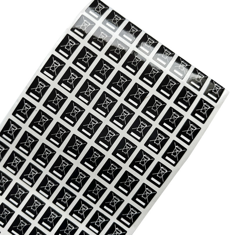 Clear Printing Waterproof Sticker Label Coated Paper