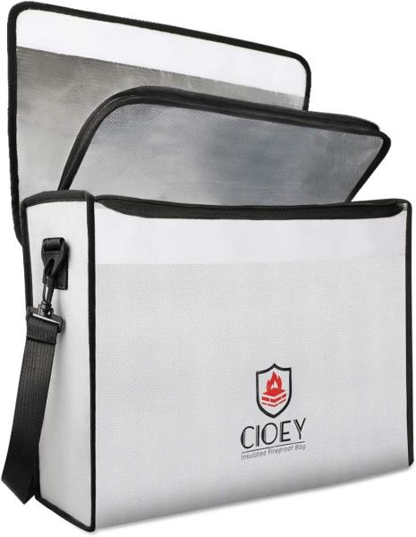 Fireproof Document Bag - Fireproof Box [Thermal Insulated] Fireproof Safety