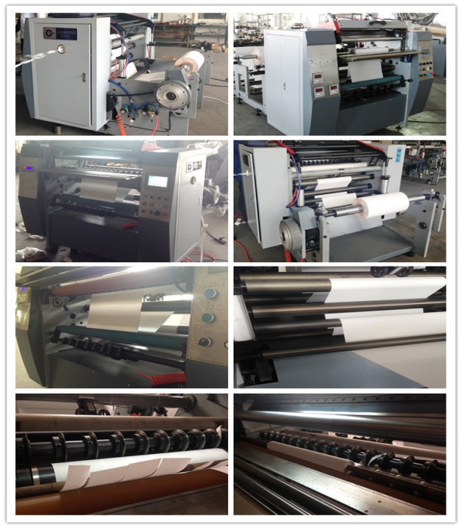 Siemens Electrical Control System Thermal Paper Slitting Machine For Simple Operation
