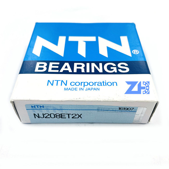 NJ208ET2X Cylindrical Roller Bearing 40*80* 18 mm Long Life High Speed