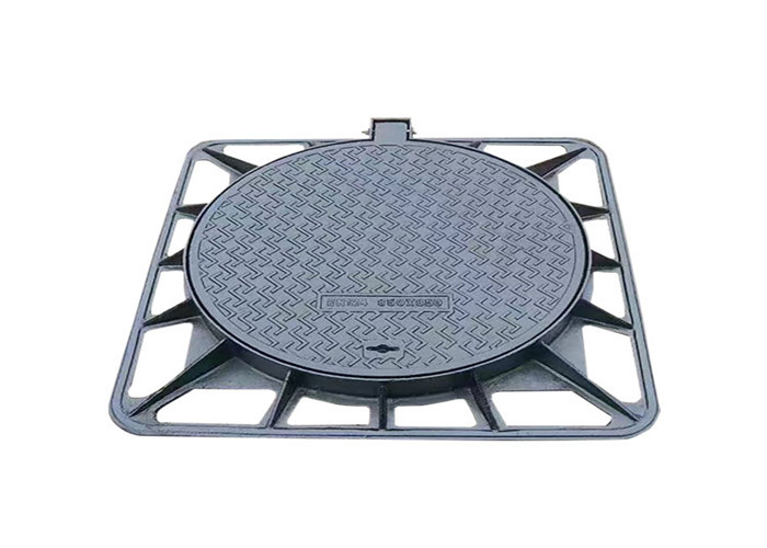 High Strength Single Seal Manhole Cover Cast Iron For Construction / Public