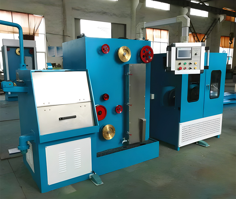 1.2mm-0.1mm Fine Copper Wire Drawing Machine With Continuous Annealer China Manufacturer