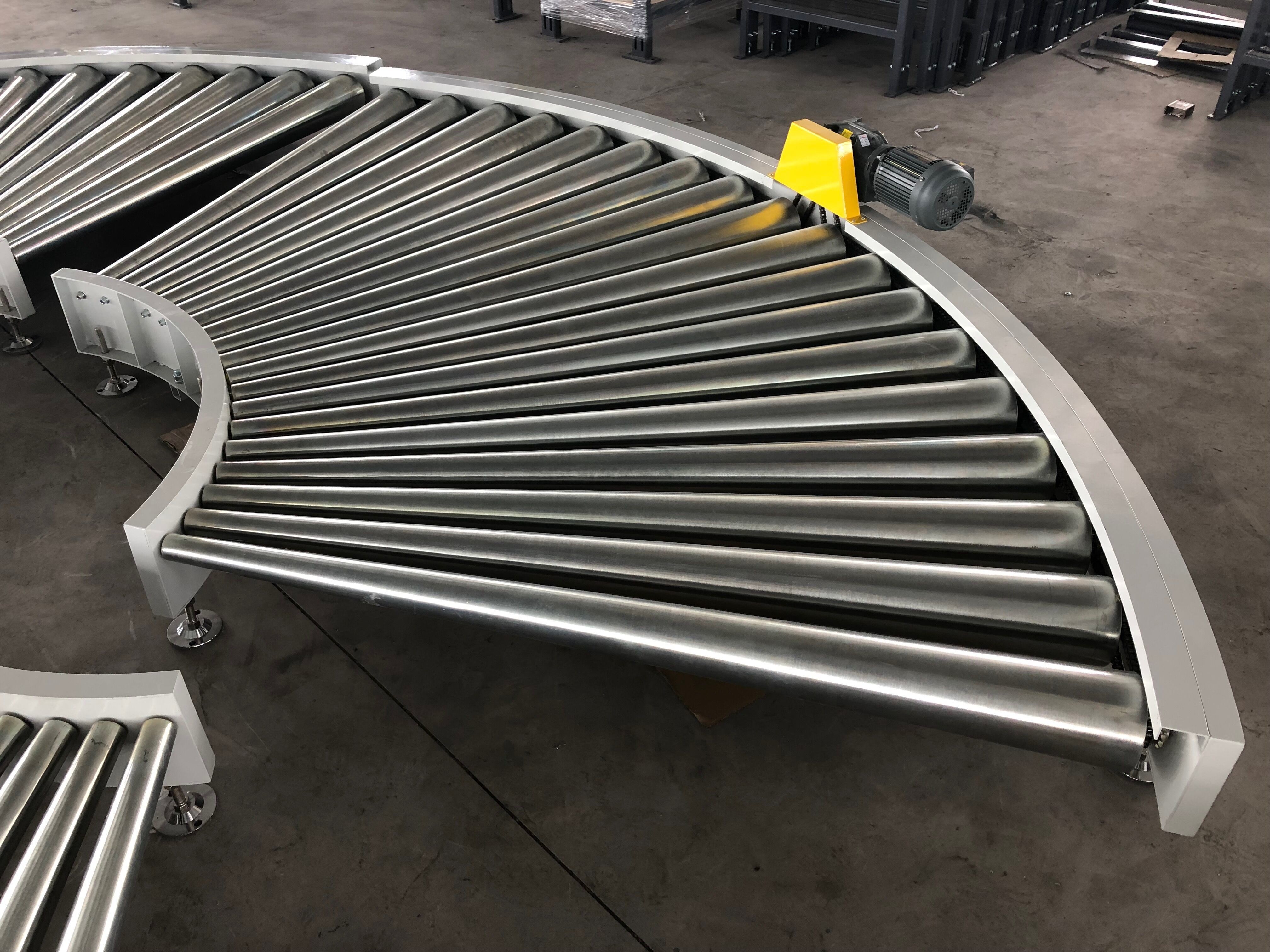 High Speed Warehouse Package Ss Motorized Roller Conveyor