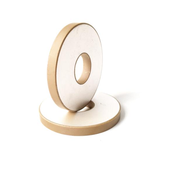 50x17x6.5mm Piezoelectric Ceramic Rings , Piezo Ceramic Disc For Ultrasonic