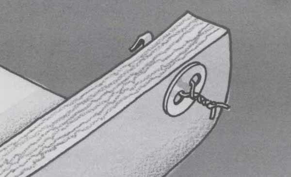 Stainless Steel 7/8" Diameter Lacing Hook Washers With Two Holes