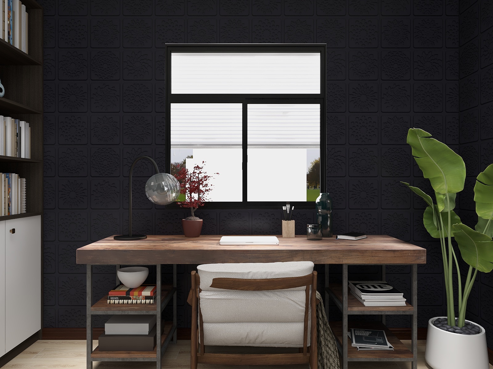 Modern Interior Design Style Self Adhesive 3D Wallpaper for Living Room Decor