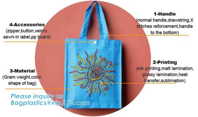 Metallic Laminated Bags Cooler Bags Zipper Bags Wine Bottle Bags Drawstring Bags Shoulder Bags/Postman bag Garmemt Bags