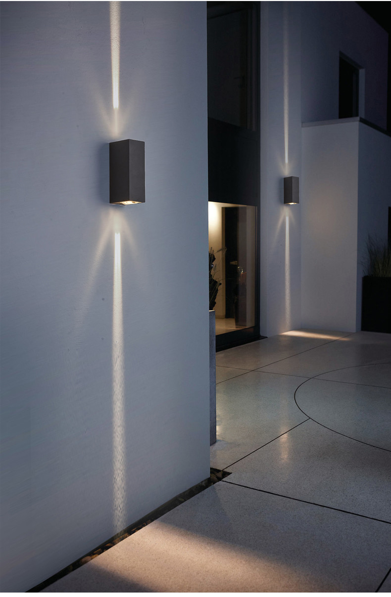 4W 6w 14w Outdoor Waterproof LED Wall Lights for living room 4x12x6mm
