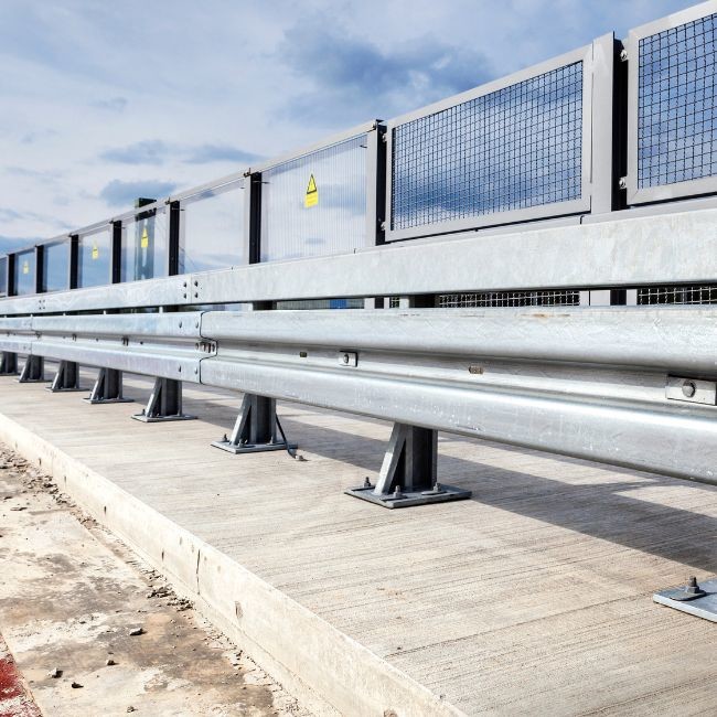 OEM Highway Guardrail Roll Forming Machine Manufacturers With GCr15 Steel Rollers