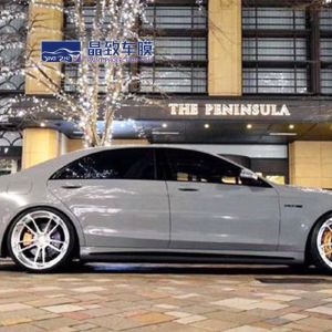 China Practical Waterproof metallic matte grey wrap , Anti Scratch Adhesive Wrap For Cars on sale