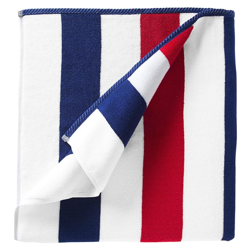  Luxury Beach Towel with Timelessly Stylish Striped Design and Yarn-dyed Technic for Resort Style Comfort Manufactures