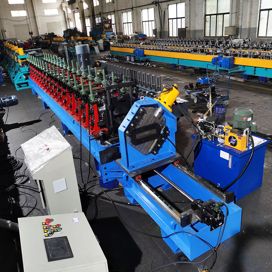 Stainless Steel Scaffold Forming Machine For Floor Decking Making