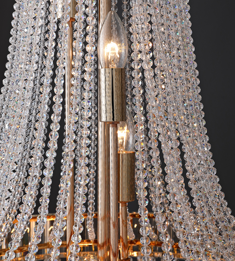 Led Crystal Chandelier Modern Living Room Hanging Lamp Luxury french empire crystal chandelier(WH-CY-245)