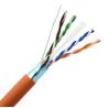 Buy cheap 1000ft 2pr 4pr Al Tape Cat6 LAN Cable , Shielded Cat 6 Ethernet Cable CU CCA from wholesalers