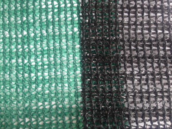 Agriculture Plastic Hdpe Shade Net / Sun Shade Fence Netting Black Color 1.5X10M