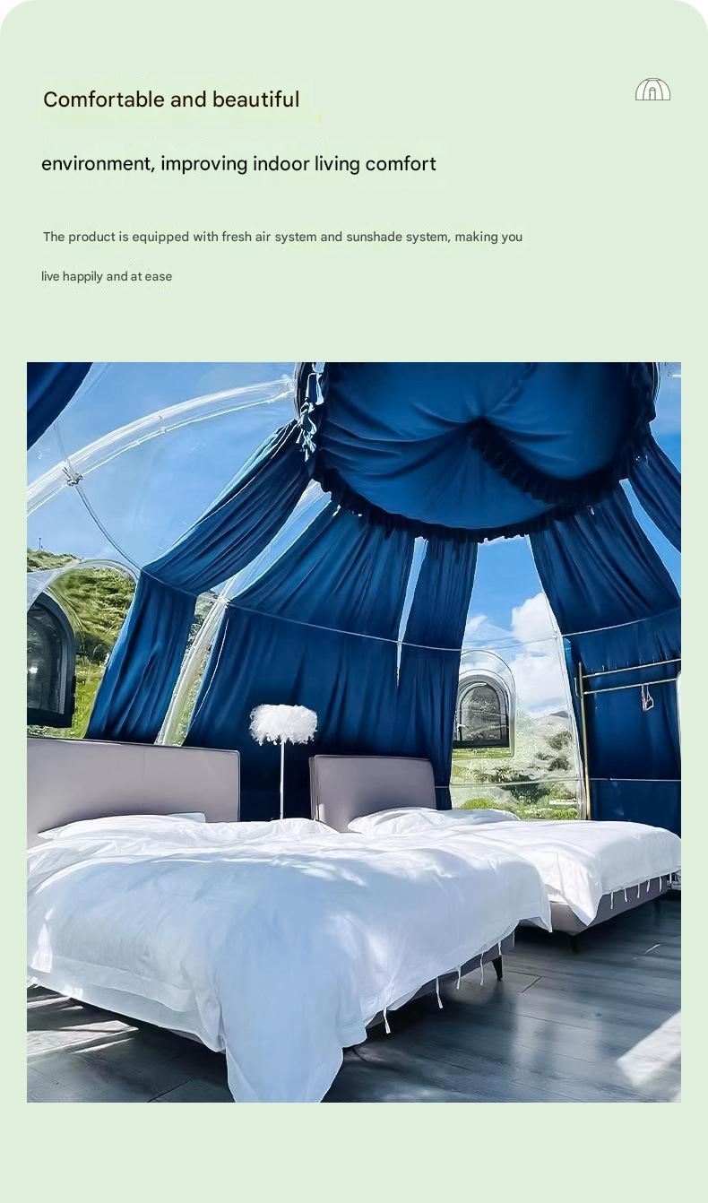 House Bubble House Inflatable Bubble Yurt Room Innovative Design