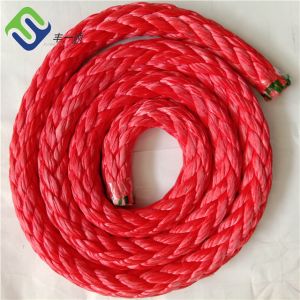  56mm Diameter Braided Synthetic Rope 12 Strand Uhmwpe Marine Ropes Manufactures