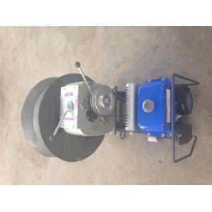 Gasoline Engine Cable Pulling Equipment Wire Rope Capstan 3 Ton In Line