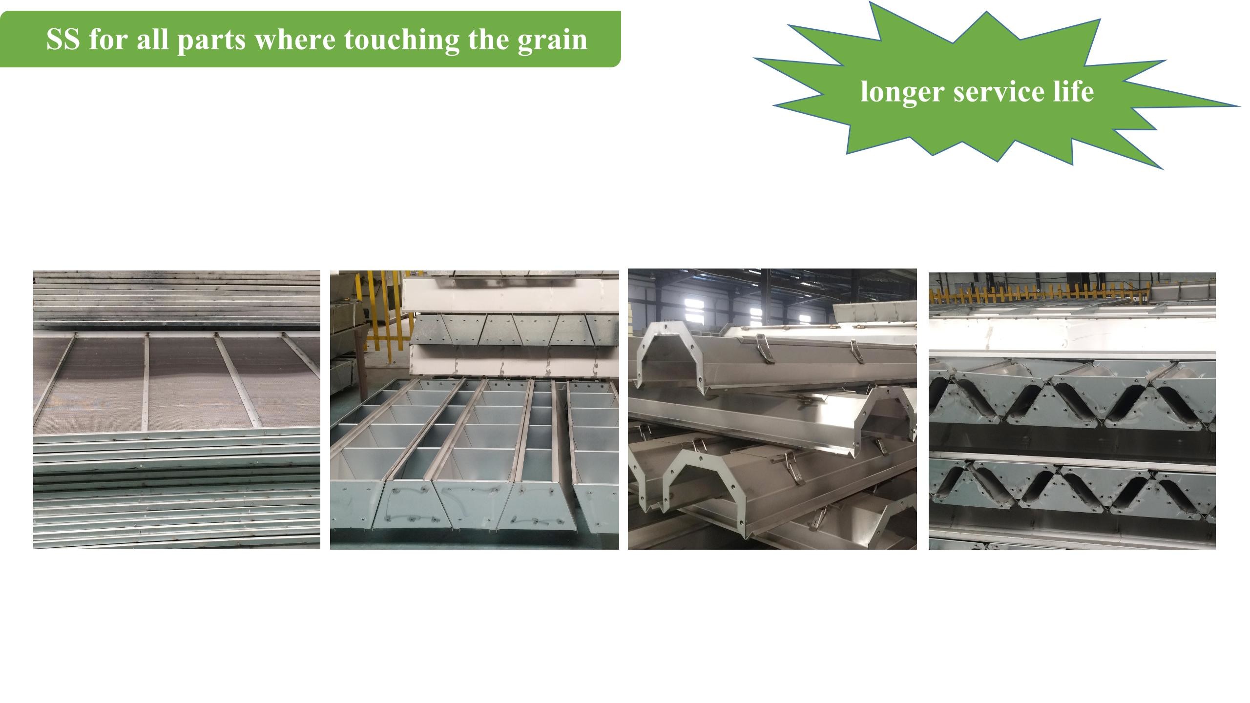 50T Automatic Mechanical Rice Mill Dryer Intelligent One Stop