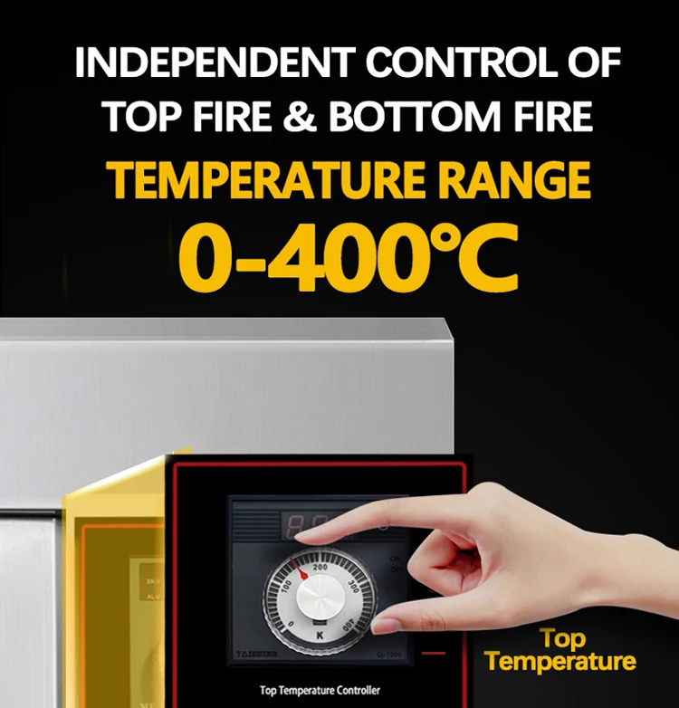 High Combustion Efficiency Liquid Propane Gas Baking Bakery LPG Oven