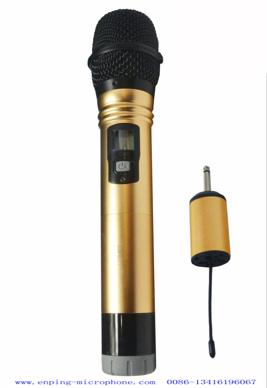 C2/ universal 16 channels UHF portable wireless microphone with 6.35mm plug