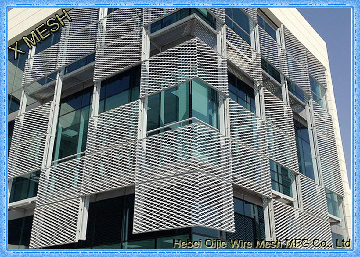 Construction Decorative Expanded Metal Wire Mesh Solid Sheets Fine Workmanship