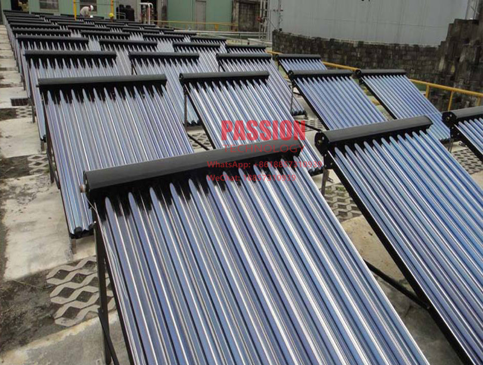 24 Tubes Heat Pipe Solar Heating Collector 240L Pressurized Solar Water Heater